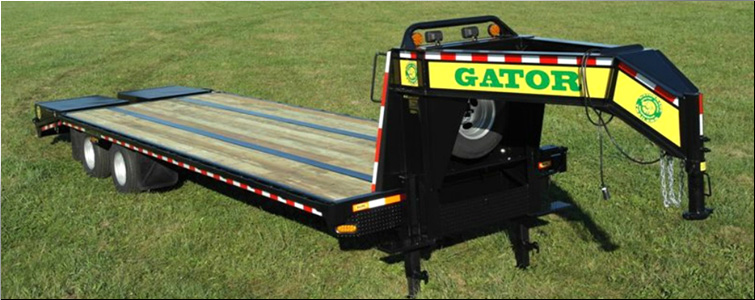 GOOSENECK TRAILER 30ft tandem dual - all heavy-duty equipment trailers special priced  Montgomery County, North Carolina
